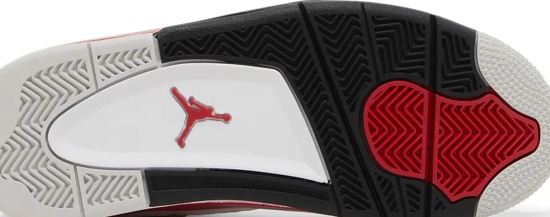 GS 'Red Jordan Retro 4 Cement' Air 0727